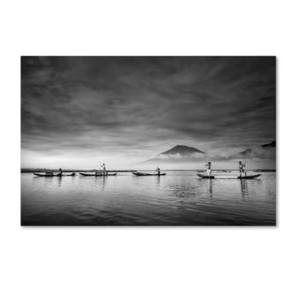 Arief Siswandhono 'Harmony' Canvas Art, 16x24, Trademark Fine Art, Mfr#: 1X00231-C1624GG